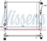 NISSENS Radiator 10371812 Cooling fins material: Aluminium, Core Depth [mm]: 16, Core Length [mm]: 508, Core Width [mm]: 432, Inlet O [mm]: 35,5, Outlet O [mm]: 28,5, Radiator type: Brazed cooling fins, Supplementary Article/Info 2: without expansion tank, Supplementary Article/Supplementary Info: without gasket/seal, Water Tank Material (radiator): Plastic Technical Information: Radiator with 5mm system-Advanced technology with higher power effect 6.