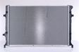 NISSENS Radiator 10371798 Cooling fins material: Aluminium, Core Depth [mm]: 32, Core Length [mm]: 648, Core Width [mm]: 430, Inlet O [mm]: 32,5, Outlet O [mm]: 32,5, Radiator type: Brazed cooling fins, Supplementary Article/Info 2: with cap, without expansion tank, Supplementary Article/Supplementary Info: without gasket/seal, Water Tank Material (radiator): Plastic 2.