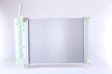 NISSENS Radiator 10371878 Cooling fins material: Aluminium, Core Depth [mm]: 16, Core Length [mm]: 480, Core Width [mm]: 388, Inlet O [mm]: 30, Outlet O [mm]: 32,5, Radiator type: Brazed cooling fins, Supplementary Article/Info 2: with cap, without expansion tank, Supplementary Article/Supplementary Info: with gaskets/seals, Water Tank Material (radiator): Plastic 2.
