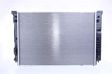NISSENS Radiator 10371797 Cooling fins material: Aluminium, Core Depth [mm]: 40, Core Length [mm]: 637, Core Width [mm]: 448, Inlet O [mm]: 32,5, Outlet O [mm]: 32,5, Radiator type: Brazed cooling fins, Supplementary Article/Info 2: without cap, without expansion tank, Supplementary Article/Supplementary Info: with oil cooler, with gaskets/seals, Water Tank Material (radiator): Plastic 2.