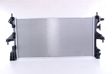 NISSENS Radiator 10371862 Cooling fins material: Aluminium, Core Depth [mm]: 26, Core Length [mm]: 780, Core Width [mm]: 398, Inlet O [mm]: 35, Outlet O [mm]: 35, Radiator type: Brazed cooling fins, Supplementary Article/Info 2: with cap, without expansion tank, Supplementary Article/Supplementary Info: with gaskets/seals, Water Tank Material (radiator): Plastic 3.
