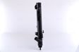 NISSENS Radiator 10371860 Cooling fins material: Aluminium, Core Depth [mm]: 16, Core Length [mm]: 610, Core Width [mm]: 398, Inlet O [mm]: 33, Outlet O [mm]: 33, Radiator type: Brazed cooling fins, Supplementary Article/Info 2: without expansion tank, Supplementary Article/Supplementary Info: without gasket/seal, Water Tank Material (radiator): Plastic 3.