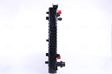 NISSENS Radiator 10371797 Cooling fins material: Aluminium, Core Depth [mm]: 40, Core Length [mm]: 637, Core Width [mm]: 448, Inlet O [mm]: 32,5, Outlet O [mm]: 32,5, Radiator type: Brazed cooling fins, Supplementary Article/Info 2: without cap, without expansion tank, Supplementary Article/Supplementary Info: with oil cooler, with gaskets/seals, Water Tank Material (radiator): Plastic 3.
