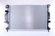 NISSENS Radiator 10371880 Cooling fins material: Aluminium, Core Depth [mm]: 16, Core Length [mm]: 670, Core Width [mm]: 449, Inlet O [mm]: 34, Outlet O [mm]: 34, Radiator type: Brazed cooling fins, Supplementary Article/Info 2: without cap, without expansion tank, Supplementary Article/Supplementary Info: with gaskets/seals, Water Tank Material (radiator): Plastic Technical Information: Radiator with 5mm system-Advanced technology with higher power effect 2.