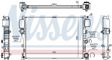 NISSENS Radiator 10371883 Cooling fins material: Aluminium, Core Depth [mm]: 32, Core Length [mm]: 640, Core Width [mm]: 462, Inlet O [mm]: 47, Outlet O [mm]: 47, Radiator type: Brazed cooling fins, Supplementary Article/Info 2: without cap, without expansion tank, Supplementary Article/Supplementary Info: with gaskets/seals, Water Tank Material (radiator): Plastic 6.