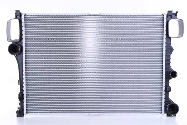 NISSENS Radiator 10371883 Cooling fins material: Aluminium, Core Depth [mm]: 32, Core Length [mm]: 640, Core Width [mm]: 462, Inlet O [mm]: 47, Outlet O [mm]: 47, Radiator type: Brazed cooling fins, Supplementary Article/Info 2: without cap, without expansion tank, Supplementary Article/Supplementary Info: with gaskets/seals, Water Tank Material (radiator): Plastic 1.