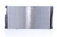 NISSENS Radiator 10371875 Cooling fins material: Aluminium, Core Depth [mm]: 32, Core Length [mm]: 600, Core Width [mm]: 348, Inlet O [mm]: 38,5, Outlet O [mm]: 38,5, Radiator type: Brazed cooling fins, Supplementary Article/Info 2: without cap, without expansion tank, Supplementary Article/Supplementary Info: without gasket/seal, Water Tank Material (radiator): Plastic 4.