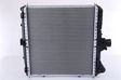 NISSENS Radiator 10371894 Cooling fins material: Aluminium, Core Depth [mm]: 42, Core Length [mm]: 366, Core Width [mm]: 340, Inlet O [mm]: 35, Outlet O [mm]: 40, Radiator type: Brazed cooling fins, Supplementary Article/Info 2: without cap, without expansion tank, Supplementary Article/Supplementary Info: with gaskets/seals, Water Tank Material (radiator): Plastic 2.