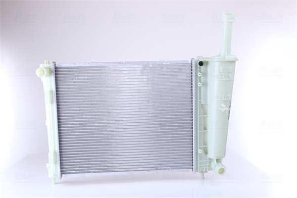 NISSENS Radiator 10371878 Cooling fins material: Aluminium, Core Depth [mm]: 16, Core Length [mm]: 480, Core Width [mm]: 388, Inlet O [mm]: 30, Outlet O [mm]: 32,5, Radiator type: Brazed cooling fins, Supplementary Article/Info 2: with cap, without expansion tank, Supplementary Article/Supplementary Info: with gaskets/seals, Water Tank Material (radiator): Plastic 1.