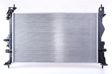 NISSENS Radiator 10371888 Cooling fins material: Aluminium, Core Depth [mm]: 16, Core Length [mm]: 620, Core Width [mm]: 374, Inlet O [mm]: 34, Outlet O [mm]: 34, Radiator type: Brazed cooling fins, Supplementary Article/Info 2: without expansion tank, Supplementary Article/Supplementary Info: with gaskets/seals, Water Tank Material (radiator): Plastic Technical Information: Radiator with 5mm system-Advanced technology with higher power effect 3.