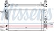 NISSENS Radiator 10371875 Cooling fins material: Aluminium, Core Depth [mm]: 32, Core Length [mm]: 600, Core Width [mm]: 348, Inlet O [mm]: 38,5, Outlet O [mm]: 38,5, Radiator type: Brazed cooling fins, Supplementary Article/Info 2: without cap, without expansion tank, Supplementary Article/Supplementary Info: without gasket/seal, Water Tank Material (radiator): Plastic 6.