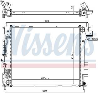 NISSENS Radiator