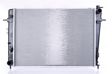 NISSENS Radiator 10371920 Cooling fins material: Aluminium, Core Depth [mm]: 16, Core Length [mm]: 640, Core Width [mm]: 448, Inlet O [mm]: 35, Outlet O [mm]: 35, Radiator type: Brazed cooling fins, Supplementary Article/Info 2: without expansion tank, Supplementary Article/Supplementary Info: without gasket/seal, Water Tank Material (radiator): Plastic 4.