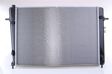 NISSENS Radiator 10371925 Cooling fins material: Aluminium, Core Depth [mm]: 16, Core Length [mm]: 640, Core Width [mm]: 438, Inlet O [mm]: 35, Outlet O [mm]: 35, Radiator type: Brazed cooling fins, Supplementary Article/Info 2: without expansion tank, Supplementary Article/Supplementary Info: with gaskets/seals, Water Tank Material (radiator): Plastic 2.