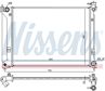 NISSENS Radiator 10371921 Cooling fins material: Aluminium, Core Depth [mm]: 16, Core Length [mm]: 625, Core Width [mm]: 458, Inlet O [mm]: 35, Outlet O [mm]: 35, Radiator type: Brazed cooling fins, Supplementary Article/Info 2: without expansion tank, Supplementary Article/Supplementary Info: without gasket/seal, Water Tank Material (radiator): Plastic 5.