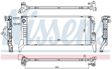 NISSENS Radiator 10371931 Cooling fins material: Aluminium, Core Depth [mm]: 22, Core Length [mm]: 680, Core Width [mm]: 299, Inlet O [mm]: 32,5, Outlet O [mm]: 32,5, Radiator type: Brazed cooling fins, Supplementary Article/Info 2: without cap, without expansion tank, Supplementary Article/Supplementary Info: with gaskets/seals, Water Tank Material (radiator): Plastic Technical Information: Radiator with 5mm system-Advanced technology with higher power effect 6.