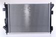 NISSENS Radiator 10371904 Cooling fins material: Aluminium, Core Depth [mm]: 28, Core Length [mm]: 553, Core Width [mm]: 400, Radiator type: Brazed cooling fins, Water Tank Material (radiator): Plastic 2.
