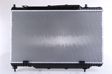 NISSENS Radiator 10371928 Cooling fins material: Aluminium, Core Depth [mm]: 26, Core Length [mm]: 355, Core Width [mm]: 629, Inlet O [mm]: 28, Outlet O [mm]: 28, Radiator type: Brazed cooling fins, Supplementary Article/Info 2: without cap, without expansion tank, Supplementary Article/Supplementary Info: with gaskets/seals, Water Tank Material (radiator): Plastic Technical Information: Radiator with 5mm system-Advanced technology with higher power effect 2.