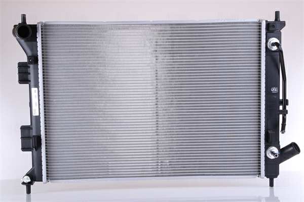 NISSENS Radiator 10371918 Cooling fins material: Aluminium, Core Depth [mm]: 16, Core Length [mm]: 550, Core Width [mm]: 400, Radiator type: Brazed cooling fins, Water Tank Material (radiator): Plastic 1.