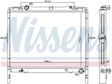 NISSENS Radiator 10371911 Cooling fins material: Aluminium, Core Depth [mm]: 26, Core Length [mm]: 470, Core Width [mm]: 648, Inlet O [mm]: 35, Outlet O [mm]: 35, Radiator type: Brazed cooling fins, Supplementary Article/Info 2: without expansion tank, Supplementary Article/Supplementary Info: without gasket/seal, Water Tank Material (radiator): Plastic 5.