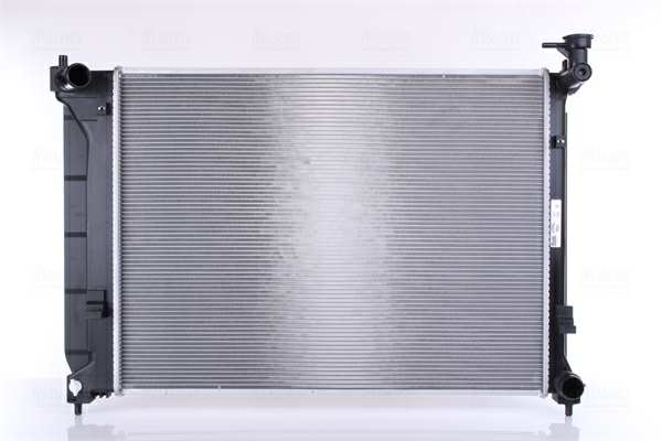 NISSENS Radiator 10371921 Cooling fins material: Aluminium, Core Depth [mm]: 16, Core Length [mm]: 625, Core Width [mm]: 458, Inlet O [mm]: 35, Outlet O [mm]: 35, Radiator type: Brazed cooling fins, Supplementary Article/Info 2: without expansion tank, Supplementary Article/Supplementary Info: without gasket/seal, Water Tank Material (radiator): Plastic 1.
