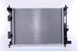 NISSENS Radiator 10371922 Cooling fins material: Aluminium, Core Depth [mm]: 16, Core Length [mm]: 500, Core Width [mm]: 376, Inlet O [mm]: 35, Outlet O [mm]: 33, Radiator type: Brazed cooling fins, Supplementary Article/Info 2: without expansion tank, Supplementary Article/Supplementary Info: without gasket/seal, Water Tank Material (radiator): Plastic 2.