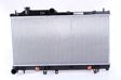 NISSENS Radiator 10400164 Cooling fins material: Aluminium, Core Depth [mm]: 16, Core Length [mm]: 340, Core Width [mm]: 688, Inlet O [mm]: 40, Outlet O [mm]: 40, Radiator type: Brazed cooling fins, Supplementary Article/Info 2: without expansion tank, Supplementary Article/Supplementary Info: with oil cooler, without gasket/seal, Water Tank Material (radiator): Plastic 1.