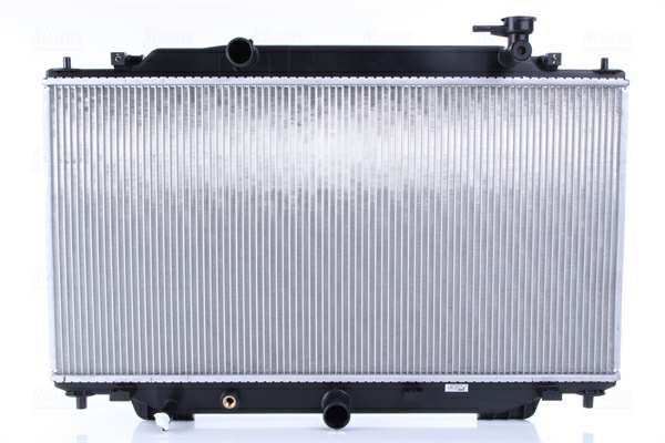 NISSENS Radiator 10400186 Thickness [mm]: 16, Width [mm]: 738, Transmission Type: Automatic Transmission, Height [mm]: 375, Core Depth [mm]: 16, Core Length [mm]: 375, Core Width [mm]: 738 1.