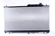 NISSENS Radiator 10400164 Cooling fins material: Aluminium, Core Depth [mm]: 16, Core Length [mm]: 340, Core Width [mm]: 688, Inlet O [mm]: 40, Outlet O [mm]: 40, Radiator type: Brazed cooling fins, Supplementary Article/Info 2: without expansion tank, Supplementary Article/Supplementary Info: with oil cooler, without gasket/seal, Water Tank Material (radiator): Plastic 2.
