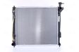 NISSENS Radiator 10400152 Cooling fins material: Aluminium, Core Depth [mm]: 26, Core Length [mm]: 510, Core Width [mm]: 471, Inlet O [mm]: 35, Outlet O [mm]: 35, Radiator type: Brazed cooling fins, Supplementary Article/Info 2: without cap, without expansion tank, Supplementary Article/Supplementary Info: with oil cooler, with gaskets/seals, Water Tank Material (radiator): Plastic 2.