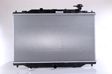NISSENS Radiator 10400183 Cooling fins material: Aluminium, Core Depth [mm]: 16, Core Length [mm]: 424, Core Width [mm]: 733, Radiator type: Brazed cooling fins, Water Tank Material (radiator): Plastic 1.