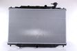 NISSENS Radiator 10400181 Cooling fins material: Aluminium, Core Depth [mm]: 26, Core Length [mm]: 425, Core Width [mm]: 752, Radiator type: Brazed cooling fins, Water Tank Material (radiator): Plastic 2.