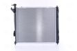 NISSENS Radiator 10400152 Cooling fins material: Aluminium, Core Depth [mm]: 26, Core Length [mm]: 510, Core Width [mm]: 471, Inlet O [mm]: 35, Outlet O [mm]: 35, Radiator type: Brazed cooling fins, Supplementary Article/Info 2: without cap, without expansion tank, Supplementary Article/Supplementary Info: with oil cooler, with gaskets/seals, Water Tank Material (radiator): Plastic 3.