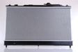 NISSENS Radiator 10400189 Core Length [mm]: 375, Core Width [mm]: 728, Core Depth [mm]: 16, Version: built-in oil cooler, Cooling fins material: Aluminium, Water Tank Material (radiator): Plastic, Radiator type: Brazed cooling fins Technical Information: Radiator with 5mm system-Advanced technology with higher power effect 2.