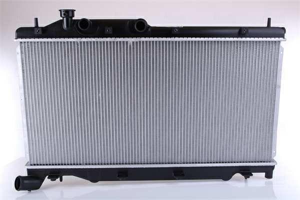 NISSENS Radiator 10400165 Cooling fins material: Aluminium, Core Depth [mm]: 25, Core Length [mm]: 342, Core Width [mm]: 686, Radiator type: Brazed cooling fins, Water Tank Material (radiator): Plastic 1.
