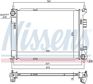 NISSENS Radiator 10400163 Cooling fins material: Aluminium, Core Depth [mm]: 16, Core Length [mm]: 480, Core Width [mm]: 374, Inlet O [mm]: 35, Outlet O [mm]: 35, Radiator type: Brazed cooling fins, Supplementary Article/Info 2: without cap, without expansion tank, Supplementary Article/Supplementary Info: with gaskets/seals, Water Tank Material (radiator): Plastic Technical Information: Radiator with 5mm system-Advanced technology with higher power effect 6.