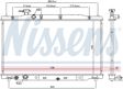 NISSENS Radiator 10400175 Cooling fins material: Aluminium, Core Depth [mm]: 16, Core Length [mm]: 400, Core Width [mm]: 728, Radiator type: Brazed cooling fins, Water Tank Material (radiator): Plastic Technical Information: Radiator with 5mm system-Advanced technology with higher power effect 5.