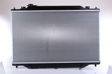 NISSENS Radiator 10400183 Cooling fins material: Aluminium, Core Depth [mm]: 16, Core Length [mm]: 424, Core Width [mm]: 733, Radiator type: Brazed cooling fins, Water Tank Material (radiator): Plastic 2.