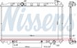 NISSENS Radiator 10400198 Cooling fins material: Aluminium, Core Depth [mm]: 16, Core Length [mm]: 400, Core Width [mm]: 738, Inlet O [mm]: 35, Outlet O [mm]: 35, Radiator type: Brazed cooling fins, Supplementary Article/Info 2: without expansion tank, Supplementary Article/Supplementary Info: with oil cooler, without gasket/seal, Water Tank Material (radiator): Plastic 5.