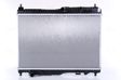 NISSENS Radiator 10400135 Cooling fins material: Aluminium, Core Depth [mm]: 16, Core Length [mm]: 350, Core Width [mm]: 537, Inlet O [mm]: 28, Outlet O [mm]: 28, Radiator type: Brazed cooling fins, Supplementary Article/Info 2: without expansion tank, Supplementary Article/Supplementary Info: without gasket/seal, Water Tank Material (radiator): Plastic Technical Information: Radiator with 5mm system-Advanced technology with higher power effect 2.