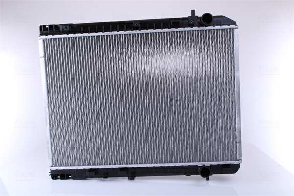 NISSENS Radiator 10400133 Cooling fins material: Aluminium, Core Depth [mm]: 36, Core Length [mm]: 440, Core Width [mm]: 634, Radiator type: Brazed cooling fins, Water Tank Material (radiator): Plastic 1.