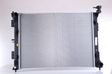 NISSENS Radiator 10400154 Cooling fins material: Aluminium, Core Depth [mm]: 12, Core Length [mm]: 480, Core Width [mm]: 635, Radiator type: Brazed cooling fins, Water Tank Material (radiator): Plastic 1.