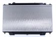 NISSENS Radiator 10400186 Thickness [mm]: 16, Width [mm]: 738, Transmission Type: Automatic Transmission, Height [mm]: 375, Core Depth [mm]: 16, Core Length [mm]: 375, Core Width [mm]: 738 3.