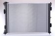 NISSENS Radiator 10400154 Cooling fins material: Aluminium, Core Depth [mm]: 12, Core Length [mm]: 480, Core Width [mm]: 635, Radiator type: Brazed cooling fins, Water Tank Material (radiator): Plastic 2.