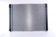 NISSENS Radiator 10400169 Cooling fins material: Aluminium, Core Depth [mm]: 16, Core Length [mm]: 636, Core Width [mm]: 518, Inlet O [mm]: 35, Outlet O [mm]: 35, Radiator type: Brazed cooling fins, Supplementary Article/Info 2: without expansion tank, Supplementary Article/Supplementary Info: with oil cooler, without gasket/seal, Water Tank Material (radiator): Plastic 2.