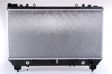NISSENS Radiator 10400211 Cooling fins material: Aluminium, Core Depth [mm]: 16, Core Length [mm]: 385, Core Width [mm]: 755, Radiator type: Brazed cooling fins, Supplementary Article/Supplementary Info: with oil cooler, Water Tank Material (radiator): Plastic 1.