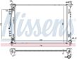 NISSENS Radiator 10400157 Cooling fins material: Aluminium, Core Depth [mm]: 15, Core Length [mm]: 480, Core Width [mm]: 635, Radiator type: Brazed cooling fins, Water Tank Material (radiator): Plastic 5.
