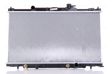 NISSENS Radiator 10400171 Cooling fins material: Aluminium, Core Depth [mm]: 16, Core Length [mm]: 400, Core Width [mm]: 726, Inlet O [mm]: 33, Outlet O [mm]: 33, Radiator type: Brazed cooling fins, Supplementary Article/Info 2: without expansion tank, Supplementary Article/Supplementary Info: with oil cooler, without gasket/seal, Water Tank Material (radiator): Plastic Technical Information: Radiator with 5mm system-Advanced technology with higher power effect 1.