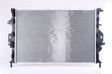NISSENS Radiator 10400140 Cooling fins material: Aluminium, Core Depth [mm]: 26, Core Length [mm]: 670, Core Width [mm]: 448, Inlet O [mm]: 38,5, Outlet O [mm]: 38,5, Radiator type: Brazed cooling fins, Supplementary Article/Info 2: without cap, without expansion tank, Supplementary Article/Supplementary Info: with gaskets/seals, Water Tank Material (radiator): Plastic 3.