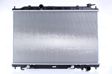 NISSENS Radiator 10400199 Cooling fins material: Aluminium, Core Depth [mm]: 16, Core Length [mm]: 450, Core Width [mm]: 729, Inlet O [mm]: 35,5, Outlet O [mm]: 35,5, Radiator type: Brazed cooling fins, Supplementary Article/Info 2: without expansion tank, Supplementary Article/Supplementary Info: without gasket/seal, Water Tank Material (radiator): Plastic 1.